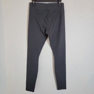 Pact Organic On the Go-To Legging Charcoal Gray Medium Pull On Pilates Yoga EUC
